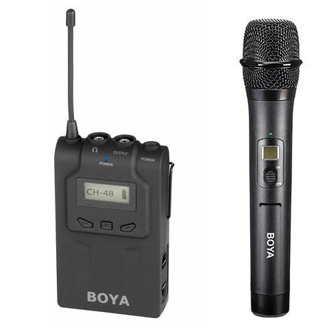 Boya BY-WM6-K2 trådløst sett med håndholdt mikrofon