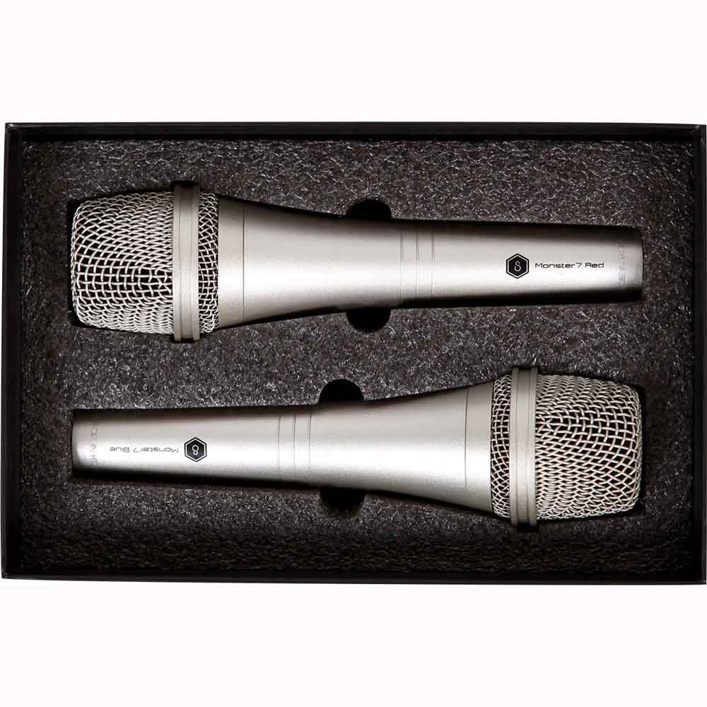 Sire Monster7 mikrofoner (2 stk.) sølv