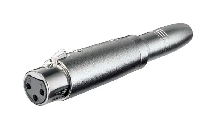Adapter – XLR-hunn til 6,3 mm-hunn