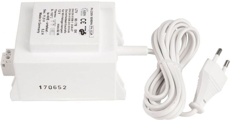 Jernkerne Abn Transformer 11,5v, Ac, 60w, Ip20