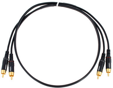 Sommer Cable Onyx Cinch / RCA Kabel 1,0