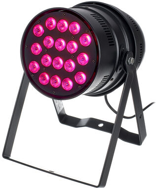 Stairville Led Par 64 18x3W 3in1 RGB BK