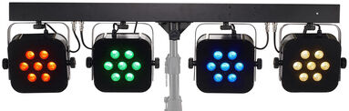 Stairville Stage Quad LED Bundle RGB WW