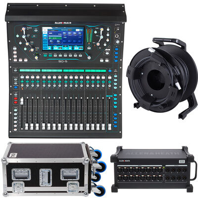 Allen & Heath SQ5, Case, DX168/X Bundle II