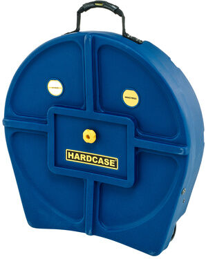 Hardcase 22"" Cymbal Case F.Lined D.Blue