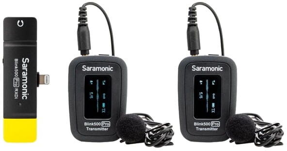 Saramonic Zestaw do bezprzewodowej transmisji dźwięku Saramonic Blink500 Pro B4 (RXDI + TX + TX)