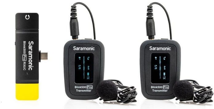 Saramonic Zestaw do bezprzewodowej transmisji dźwięku Saramonic Blink500 Pro B6 (RXUC + TX + TX)