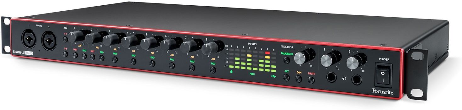 Focusrite Scarlett 18i20 3rd Gen Interface Áudio USB