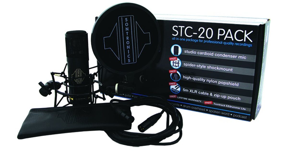 Sontronics STC-20-Pack Microfone de membrana grande