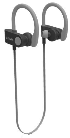 Denver Headphones Bluetooth S/ Fios A Bateria C/ Micro (cinza) - Denver