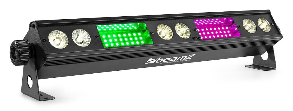 Beamz Barra Leds Strobe "2-em-1" Rgb Dmx (lsb340) - Beamz