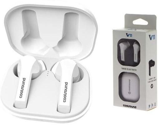 Coolsound Auriculares Bluetooth Tws V11 Touch (branco) - Coolsound