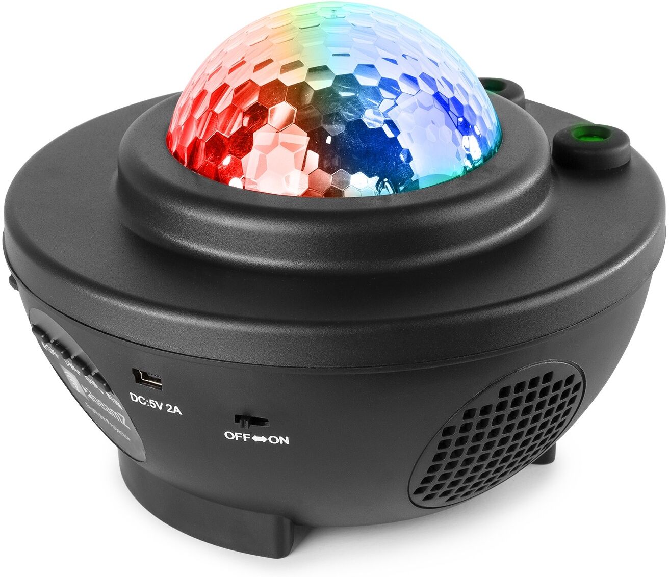 Beamz Projector De Luzes Led Skynight C/ Estrelas Vermelhas E Verdes - Beamz