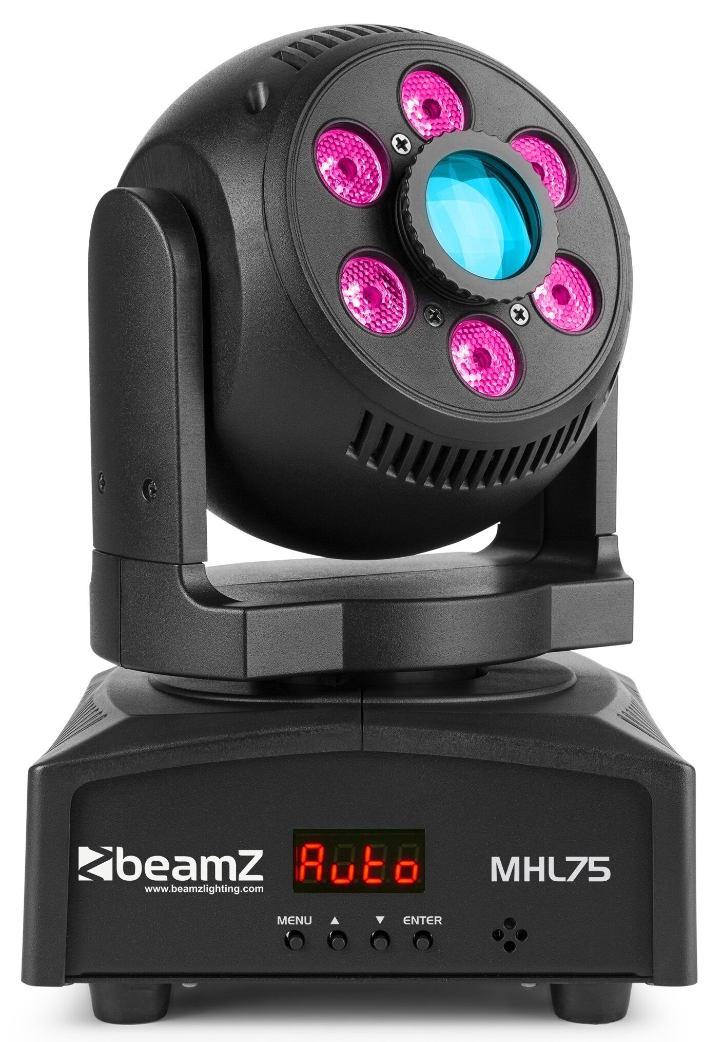 Beamz Moving Head Led Hibrido Spot/wash Rgbw 30w Dmx (mhl75) - Beamz