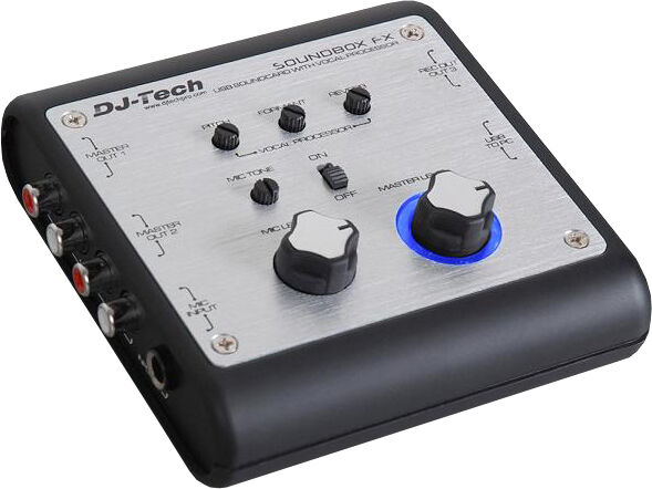 Dj-tech Controlador Processador Efeitos De Som 24 Bit Usb - Dj-tech