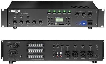 Acoustic Control Amplificador Pa 240w Rms (4 Zonas) Com Mp3 Usb/sd, Am/fm - Acoustic Control