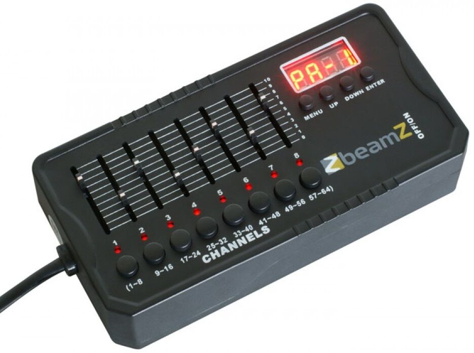 Beamz Mini Controlador Dmx 512 (220v E/ou Bateria Recarregável) Dmx-512 - Beamz
