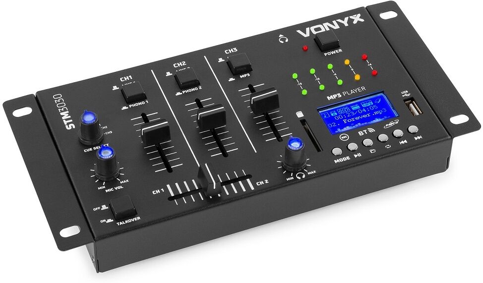 Vonyx Mesa De Mistura 4 Canais Com Usb/mp3/bluetooth/rec (stm3030) - Vonyx