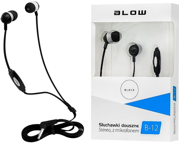 Blow Headphones Stereo Mp3/mp4 C/ Microfone (preto) - Blow