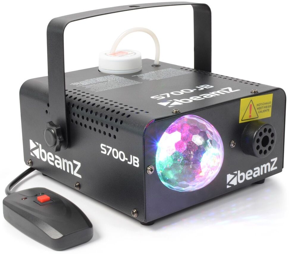 Beamz Máquina De Fumos 700w C/ Efeito Magic Rotativo Em Led (s700-jb) - Beamz