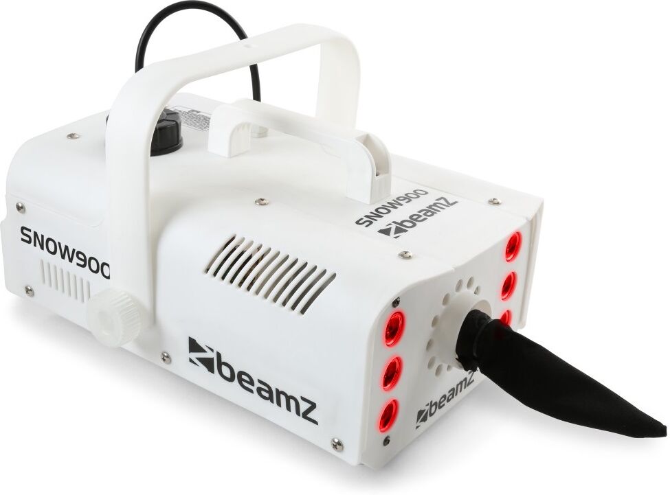 Beamz Máquina De Neve 900w C/ Efeito 6x Leds Rgb (snow900led) - Beamz