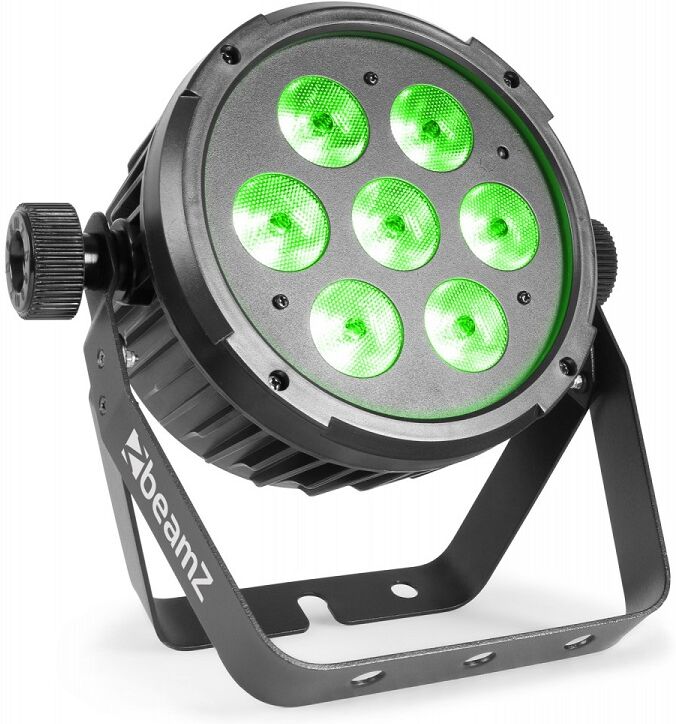 Beamz Projector Led Par 7x 6w (4 Em 1) Rgbw Dmx C/ Comando (bt270) Preto - Beamz