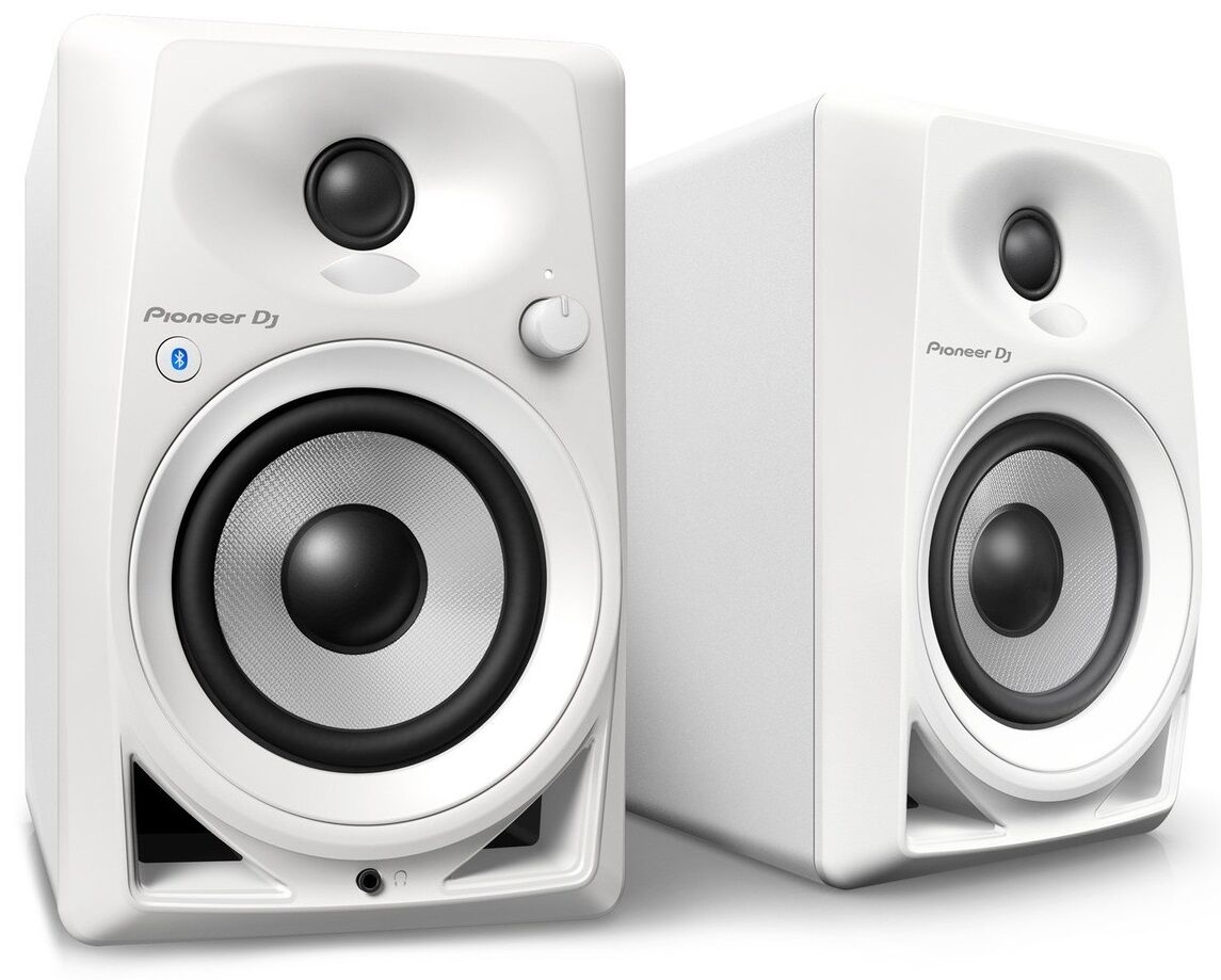 Pioneer Dj Colunas Amplificadas Bluetooth Estudio 4" Branco (par) - Pioneer