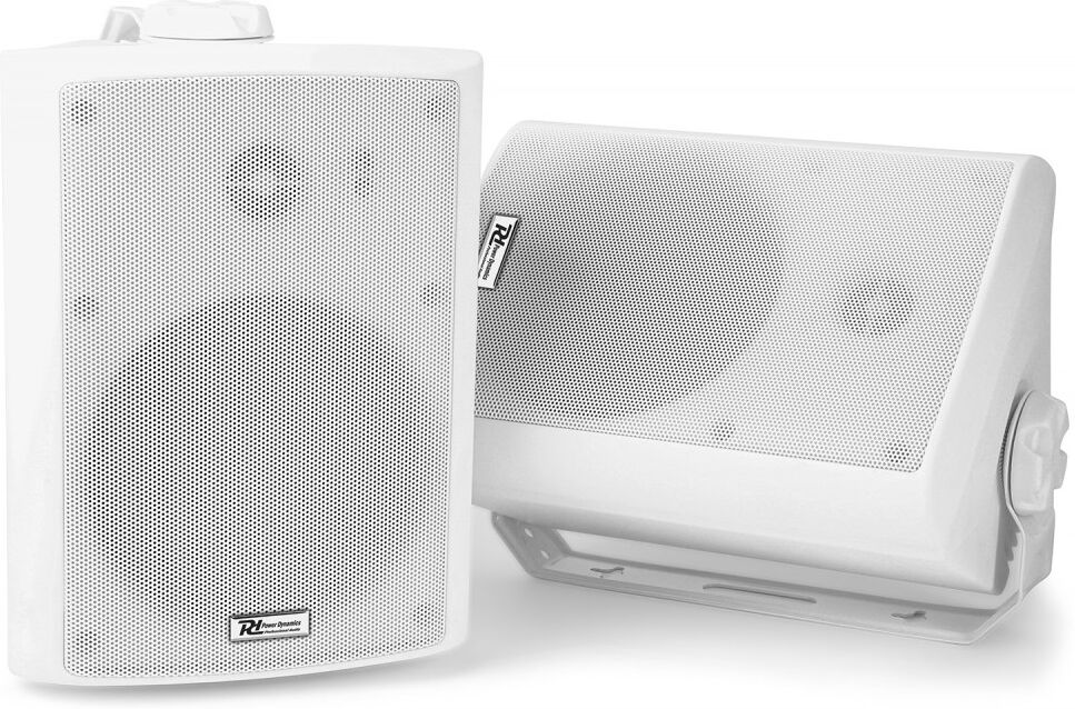 Power Dynamics Colunas Amplificadas 4" 2 Vias 200w Ip55 Wi-fi E Bluetooth Branco Ws40a (par) - Power Dynamics