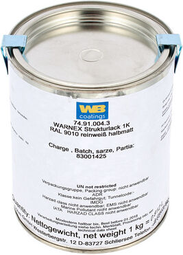 Warnex Structure Paint White 1Kg