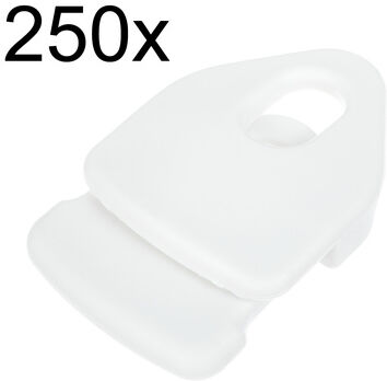 Holdon Mini Clip White 250pcs Pack