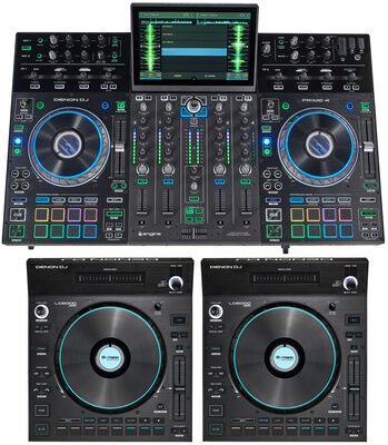 Denon DJ Prime 4 LC 6000 Bundle