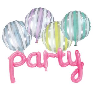 FOLAT Folieballong Party Mix