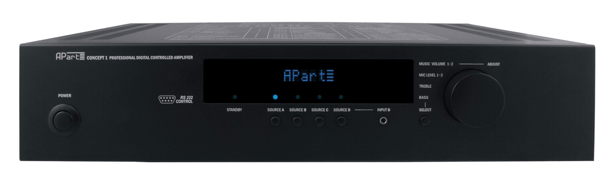 Apart Audio Apart Concept One Stereo Professional Stereoförstärkare