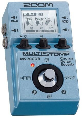 Zoom MS-70CDR Multistomp gitarr/bas