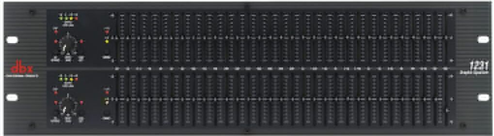 dbx 1231 2x31-bands grafisk equalizer