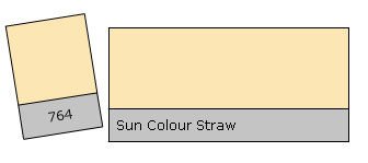 Lee Filter Roll 764 Sun Col. Straw