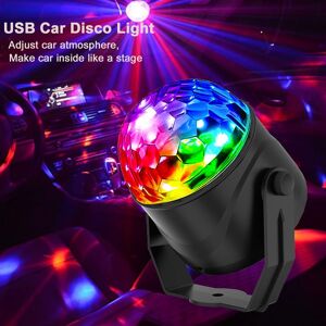 1 Pcs DJ Disco Lamp RGB Disco Ball Party Lamp LED Projector Strobe Light Birthday Party Car Club Bar Stereo YSXX