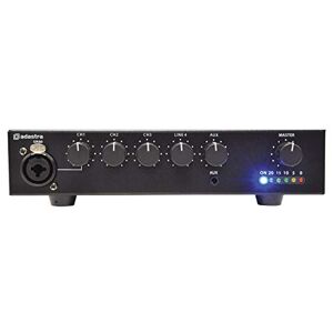 Adastra UA Series Compact Mixer Amplifier with Multiple input channels 60W