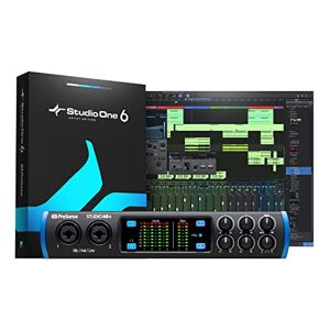 PreSonus Studio 68c, USB-C, Audio Interface, Software Bundle Including Studio One Artist, Ableton Live Lite DAW and More for Recording, Streaming and Podcasting