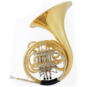 ZMTV Horns Professional Double-row French Horn F/B Flat Lacquered Gold Nickel-plated Copper-nickel Alloy Diaphonic Tube Wind Instrument