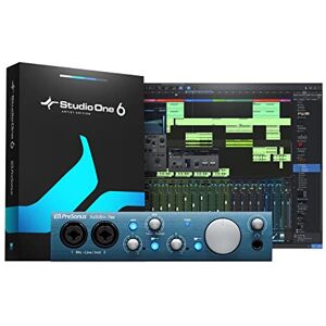 PreSonus AudioBox iTwo, Audio Interface, USB and iOS/iPad, For Recording, Streaming, Podcasting, with Software Bundle including Studio One Artist, Ableton Live Lite DAW