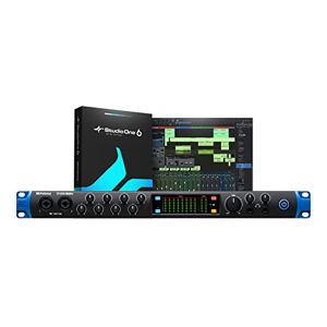 PreSonus Studio 1824c, USB-C, Audio Interface, Software Bundle Including Studio One Artist, Ableton Live Lite DAW and More for Recording, Streaming and Podcasting