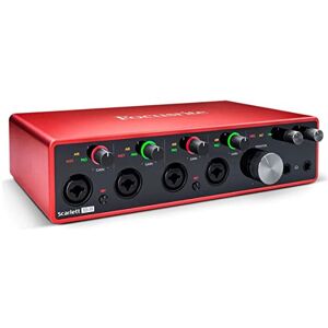 Focusrite Scarlett 18i8 3rd Gen USB Audio Interface Recording, Producing And Engineering â€” High-Fidelity, Studio Quality Recording, With Transparent Playback