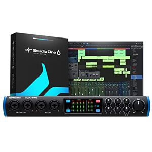 PreSonus Studio 1810c, 18x8, 192 kHz, USB-C Audio Interface with software bundle including Studio One Artist, Ableton Live Lite DAW and more for recording, streaming and podcasting