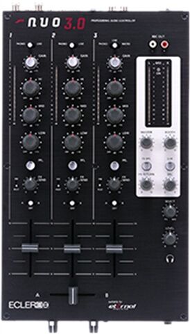 Refurbished: Ecler Nuo 3.0 Professional 3 Channel DJ Mixer, B
