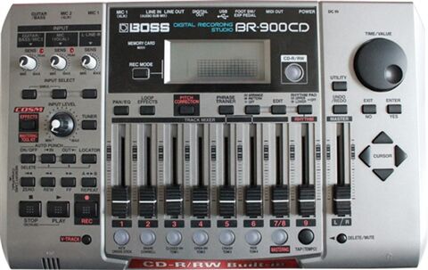 Refurbished: Boss BR-900CD Digital Recorder, B