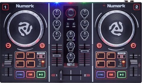 Refurbished: Numark Party Mix DJ Controller, A