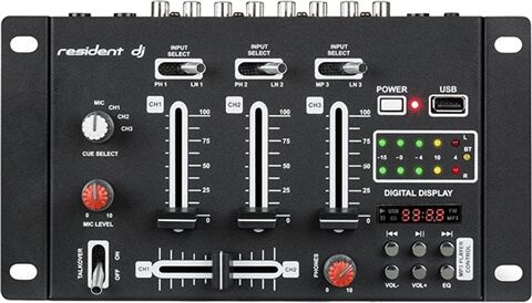 Refurbished: Resident DJ-21 DJ Mixer, C