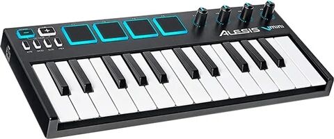 Refurbished: Alesis V-Mini 25-Key USB Portable Keyboard, A