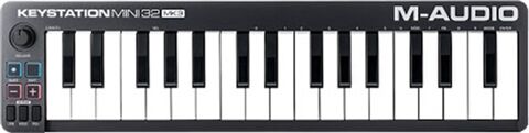 Refurbished: M Audio Keystation Mini 32 MK3 USB MIDI Keyboard Controller, B